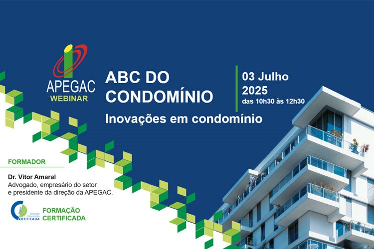 Formação ABC do Condomínio, 3 de julho - Inovações em condomínio Formação ABC do Condomínio, 3 de julho - Inovações em condomínio