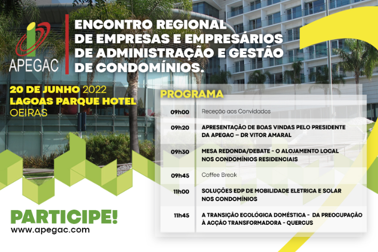 ENCONTRO DE EMPRESAS DA REGIÃO DE LISBOA – 20/6 HOTEL LAGOAS PARK – OEIRAS