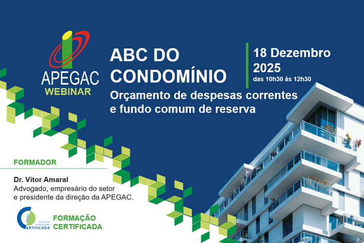 Formação APEGAC - ABC das Assembleias de Condóminos – 18/12/2025