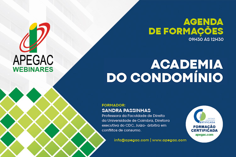 Formação Certificada Academia do Condomínio APEGAC